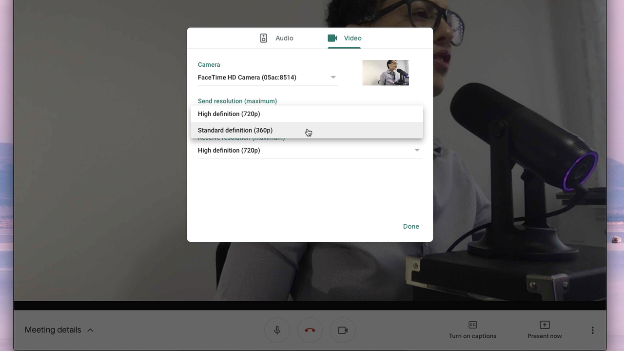 Google Meet Camera Not Working
